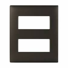 Legrand Arteor Plate 8 Module [4×2] Dark Bronze – Cat No. 575839