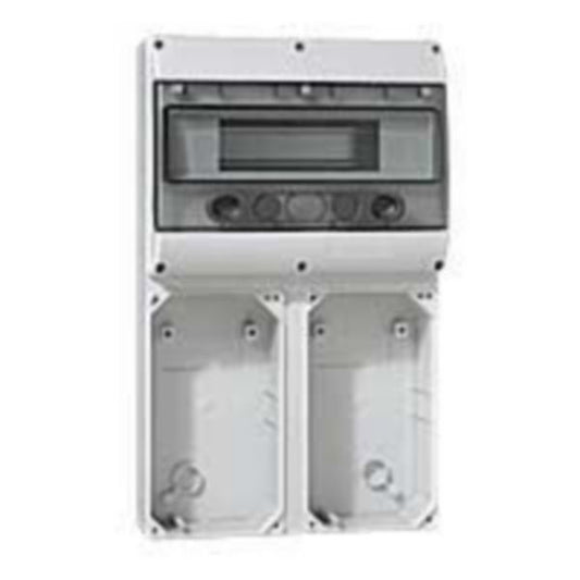 Legrand Surface Mounting Box with 12 Module DIN Rail for Face Plates (Cat No. 57705)
