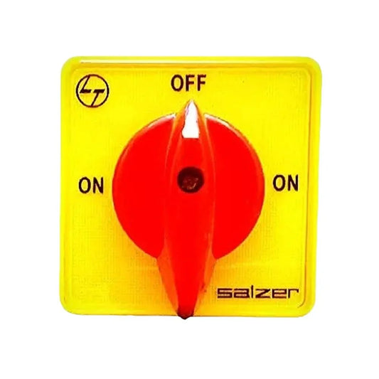 Lauritz Knudsen (Formerly L&T Switchgear Business) Cam Operated Rotary Switch 16A ON-OFF – Cat No. 61003SCB03TDYR