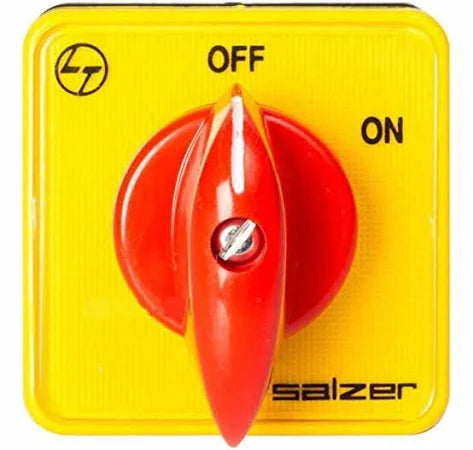 Lauritz Knudsen (Formerly L&T Switchgear Business) Cam Operated Rotary Switch 16A 1P ON-OFF – Cat No. 61191SCB03TDYR