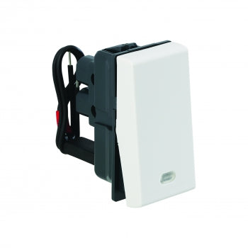 Legrand Myrius 6A Switch with Indicator 1Way 1Module White - 673002