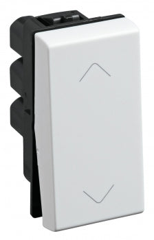 Legrand Myrius 16A Switch 2Way 1Module White - 673009