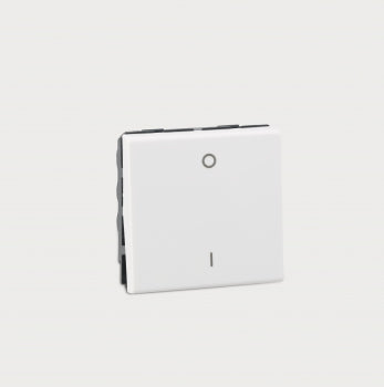 Legrand Myrius 20A DP Switch 1Way 2Module White - 673012