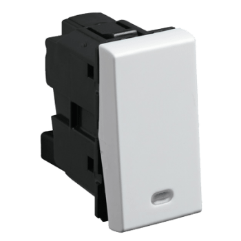 Legrand Myrius 25A SP Switch with Indicator 1Way 1Module WHITE - 673015