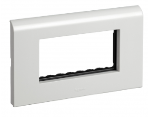 Legrand Myrius PLATE + FRAME 4Module WHITE - 673204