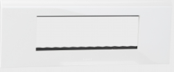 Legrand Myrius PLATE + FRAME 6Module WHITE - 673206