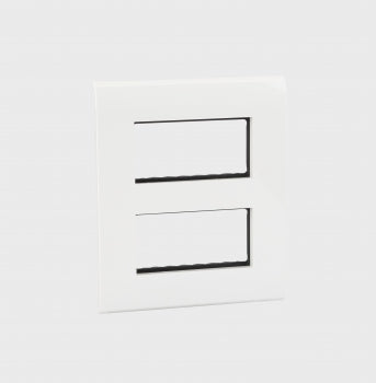 Legrand Myrius PLATE+FRAME (2X4) 8Module White - 673269