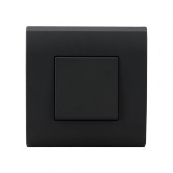 Legrand Myrius New Black Plate+Frame 2Module - 673282