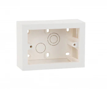 Legrand Myrius 3 Module Plastic Surface Box – Off White 673303