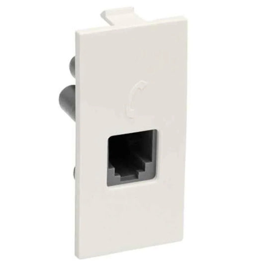 Legrand Britzy Information Socket – RJ45 Cat6 UTP with Shutter – 1 Module 673445