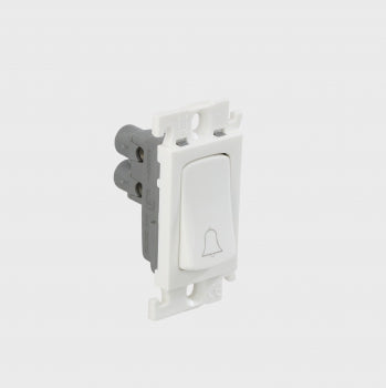 Legrand Mylinc BELL PUSH 6A SP 1Way 1Module White - 675504