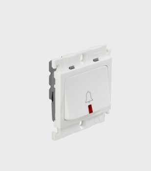 Legrand Mylinc BELL PUSH 6A SP with Indicator 1Way 2Module White - 675506