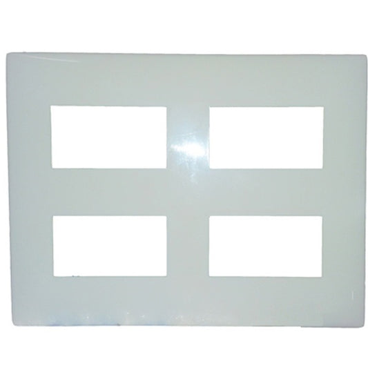 Legrand Mylinc PLATE + FRAME 12Module White - 675572