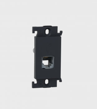 Legrand Mylinc RJ11 TELEPHONE SOCKET 1Module Matt Grey - 676333