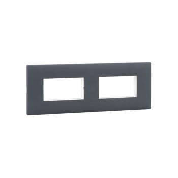 Legrand Mylinc Plate Matt Grey 6Module - 676354