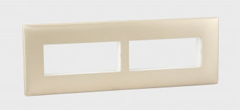 Legrand Mylinc CHAMPAGNE PLATE 8Module - 676375