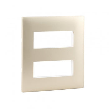 Legrand Mylinc CHAMPAGNE PLATE (4X2) 8Module - 676376