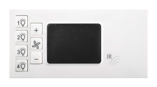 Legrand Lyncus REMOTE CONTROL UNIT FOR LIGHT & FAN 4Module White - 677252