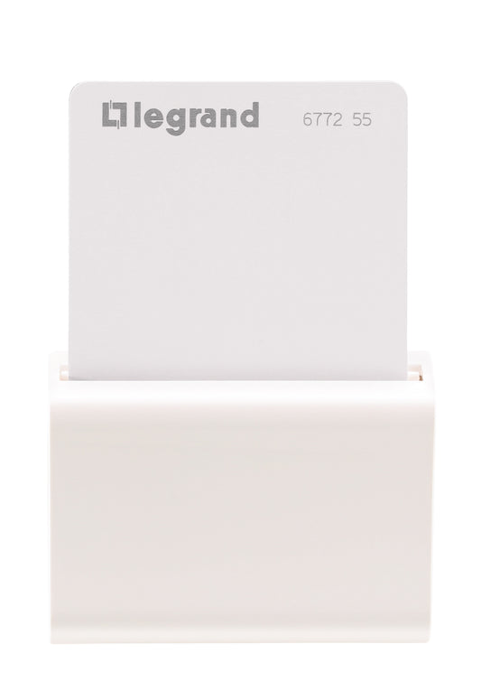 Legrand Lyncus 16A Key Card Switch 2Module White - 677253