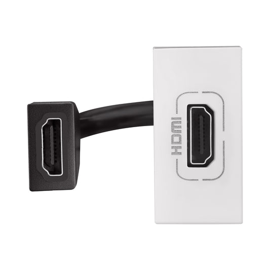 Legrand Lyncus PRETERMINATED HDMI SOCKET 1Module White - 677268