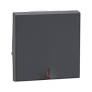 Legrand Lyncus 10A 1 Way Modular Switch with Indicator 2M Chic Grey (Cat No. 677408)