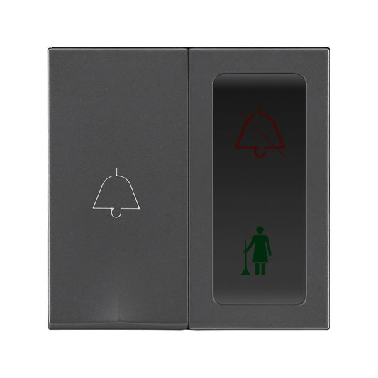Legrand Lyncus DND & MMR Indicator with BELL PUSH EXTERNAL UNIT 2Module CHIC GREY - 677456