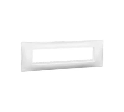 Legrand Lyncus 9 Module Cover Plate with Frame Classic White (Cat No. 677510)