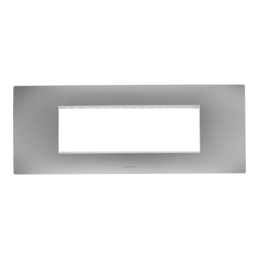 Legrand Lyncus Matt Silver PLATE + FRAME 6Module - 677606