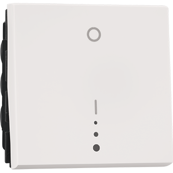 Legrand Myrius NEXTGEN 20A DP SWITCH with Indicator 1Way 2Module White - 679214