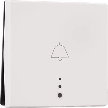 Legrand Myrius NEXTGEN 6A BELL PUSH with Indicator 1Way 2Module White - 679223