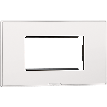 Legrand Myrius NEXTGEN PLATE+FRAME 4Module WHITE - 679504