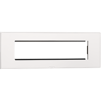 Legrand Myrius NEXTGEN PLATE+FRAME 8Module (H) WHITE - 679508