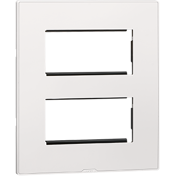 Legrand Myrius NEXTGEN PLATE+FRAME 8Module (S) (2x4) WHITE - 679509