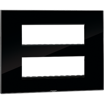 Legrand Myrius NEXTGEN PLATE+FRAME 12Module ICE BLACK - 679552