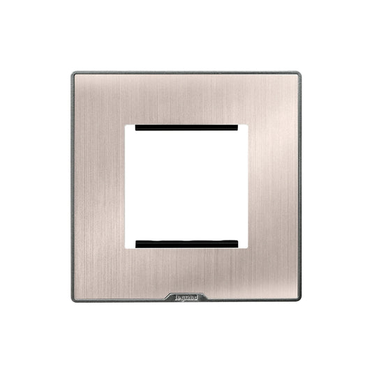Legrand Myrius Cover Plate – 2 Module – Pearl Champagne 679562