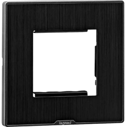 Legrand Myrius Cover Plate – 2 Module – Charcoal Grey 679702