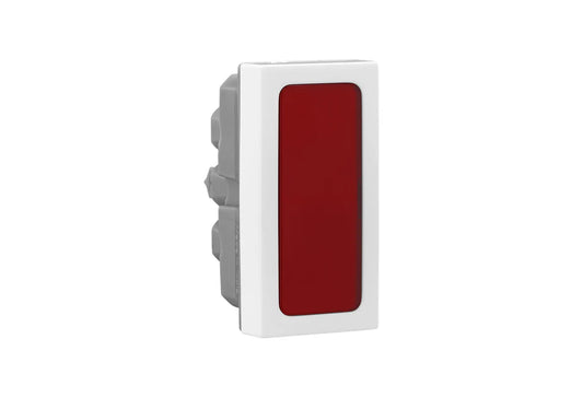 Legrand Allzy Flat Indicator Red 1 Module White Mechanism 681138