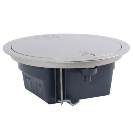 Legrand Universal Floor Box IP66/IK09 Hinged Cover Stainless Steel – 88064