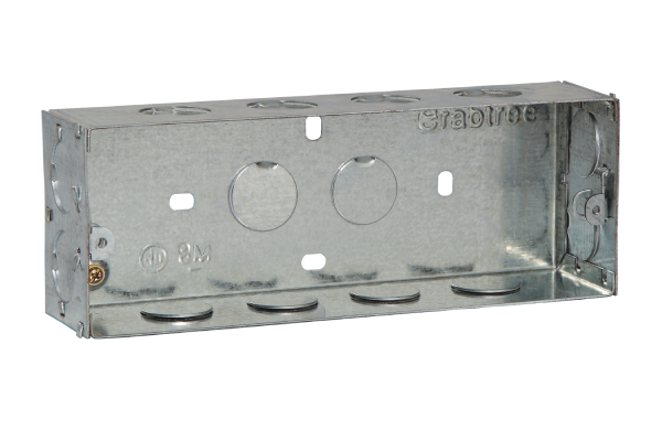 Havells 8M H GI Box ACTXMIIH08 | Rust Resistant Horizontal Modular Switch Box