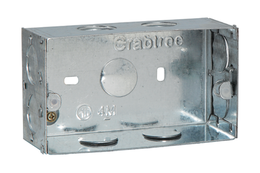 Havells 4M GI Box ACTXMIIX04 | Rust Resistant Modular Switch Box
