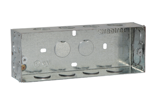 Havells 6M GI Box ACTXMIIX06 | Rust Resistant Modular Switch Box