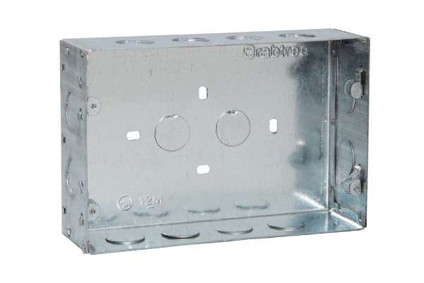Havells 12M GI Box ACTXMIIX12 | Rust Resistant Modular Switch Box