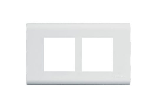 Havells Verona 4M Plate ACVPPCWV04 | Pure White Glossy Cover Frame