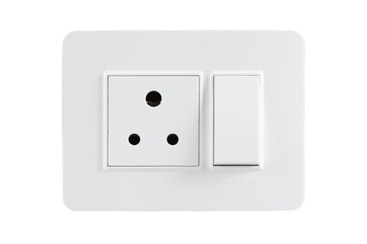 Havells Signia 3M Front Plate ACWPLCWV03 | Embossed Design Plate with Pillar