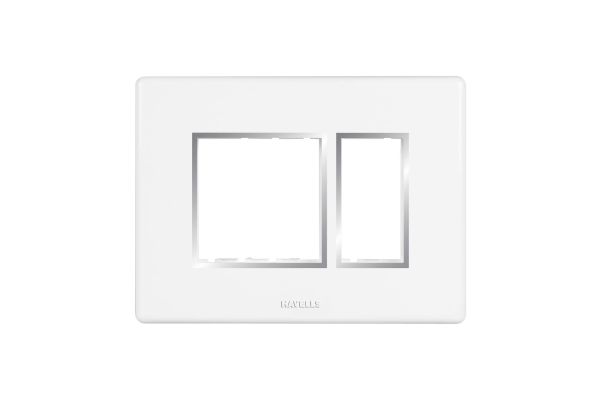 Havells Fabio Frameio 3M Front Plate AHFPLBWV03 | Chrome Finish Bezel with Slim Sturdy Design
