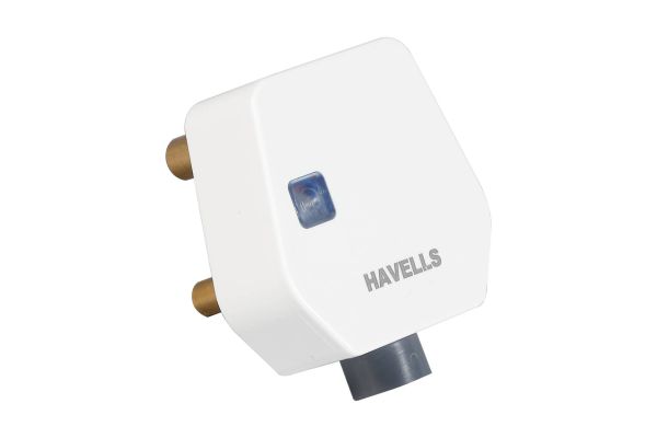 Havells 16A Heavy Duty Plugtop with Indicator AHLGWXW253 | 240V Plug Top with Brass Pins