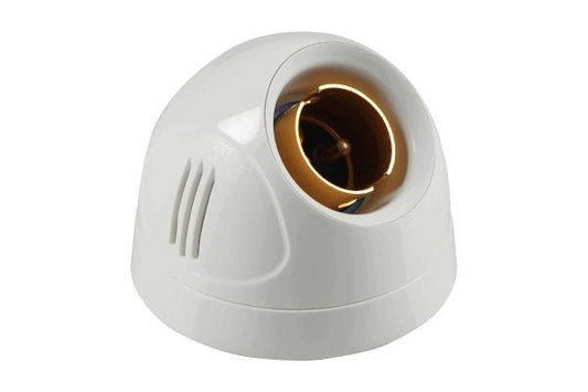 Havells Fancy Angle Holder Metal Ring 10A AHLHAMW000 | Fire Retardant Angle Lamp Holder with Brass Terminals