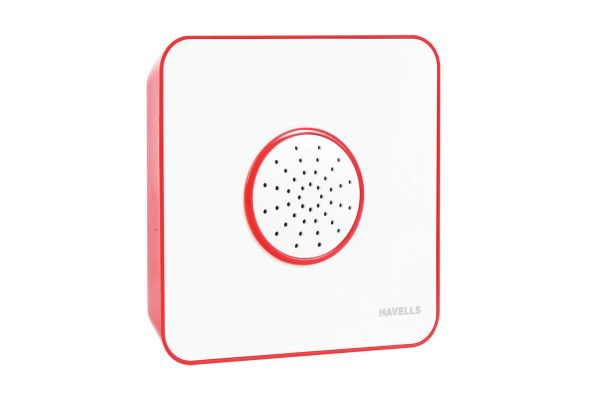 Havells Rubio Ding Dong Doorbell AHLLXXR000 | Battery Operated 110 dB Door Bell