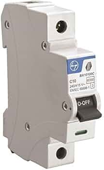 Lauritz Knudsen (Formerly L&T Switchgear Business) MCB 10A SP 10kA – Single Pole – Cat No. BB10100C