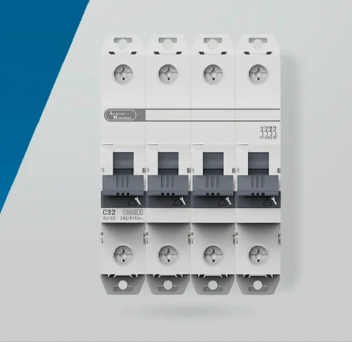 Lauritz Knudsen (Formerly L&T Switchgear Business) 6A FP MCB – 10kA Four Pole Miniature Circuit Breaker – BB40060C